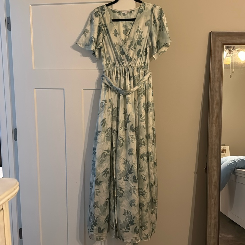 Baltic Born Sicily Satin Maxi Dress